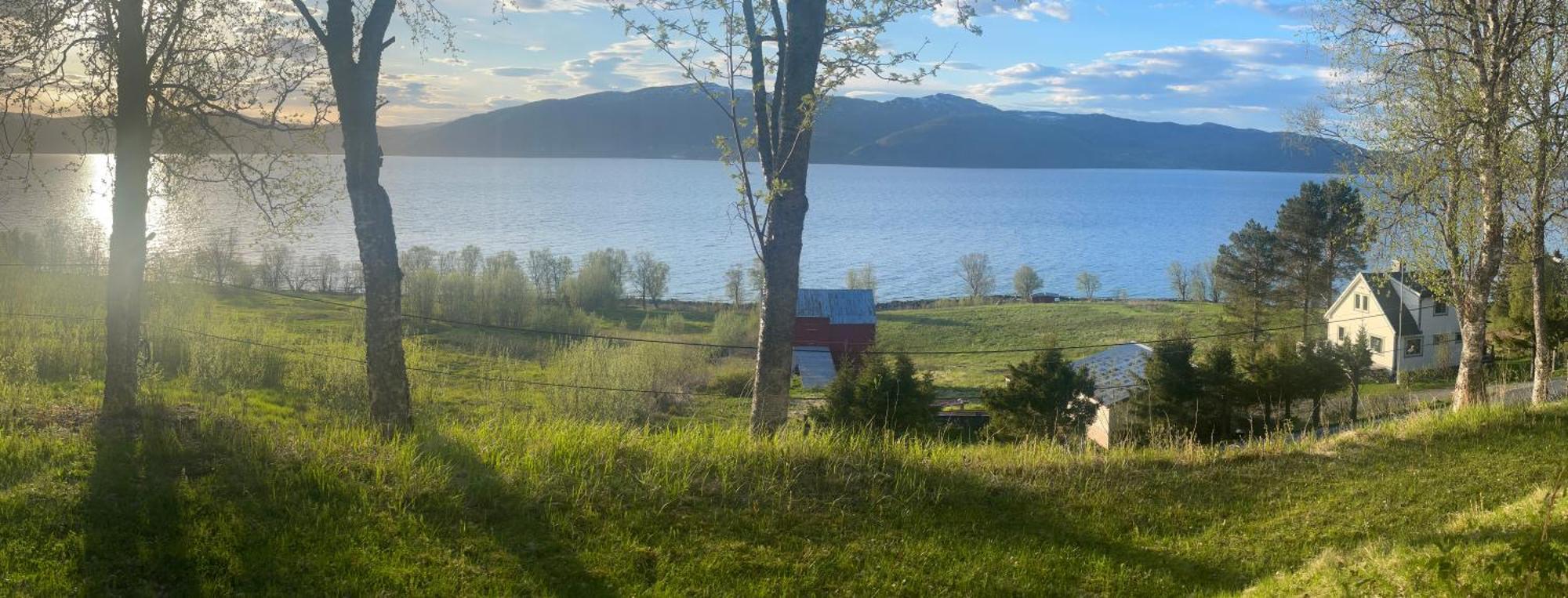 Bed And Breakfast Nordic Horn Brostadbotn Exterior foto